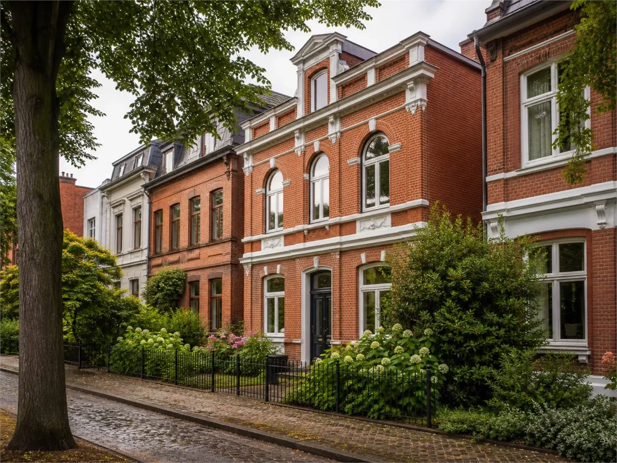 Altbauzeile in Elmshorn
